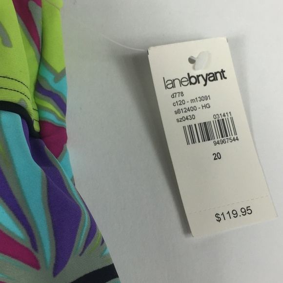 One Piece Plus Size Swimsuit - Picture 4 of 4